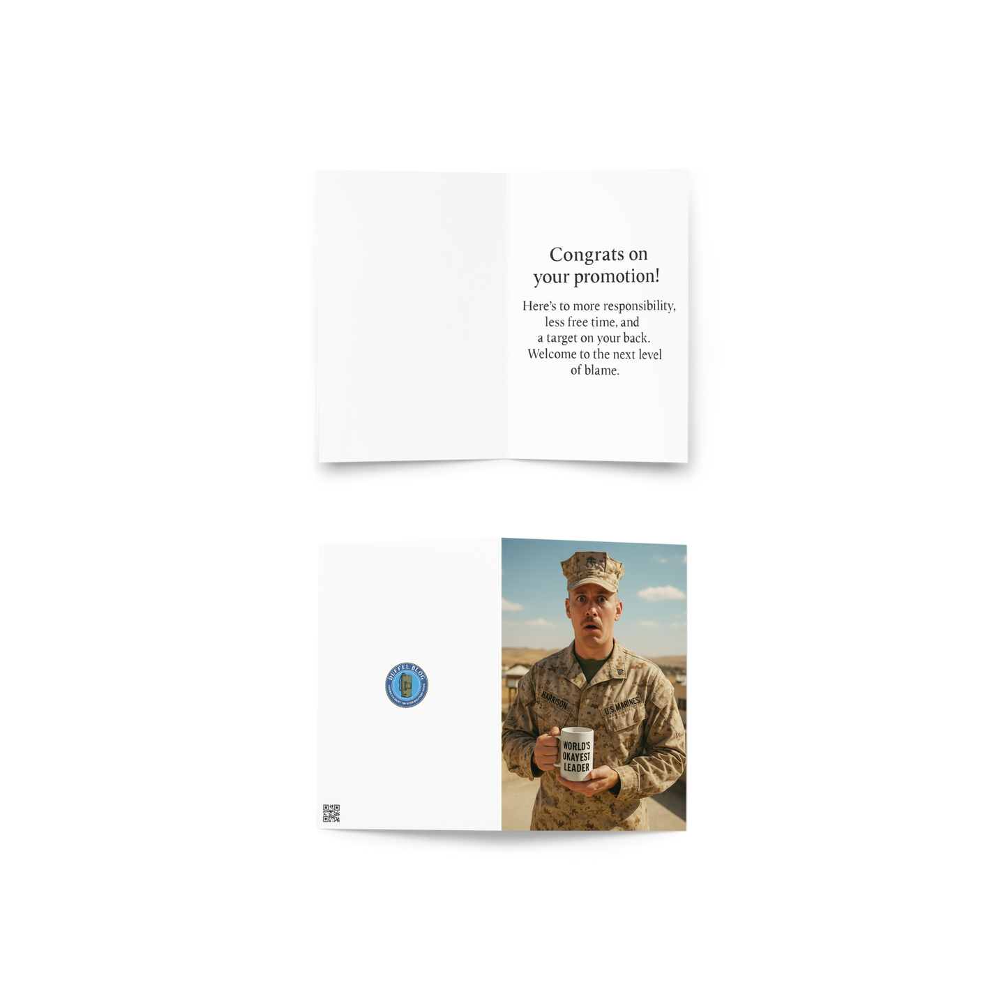Congrats On Promotion Card