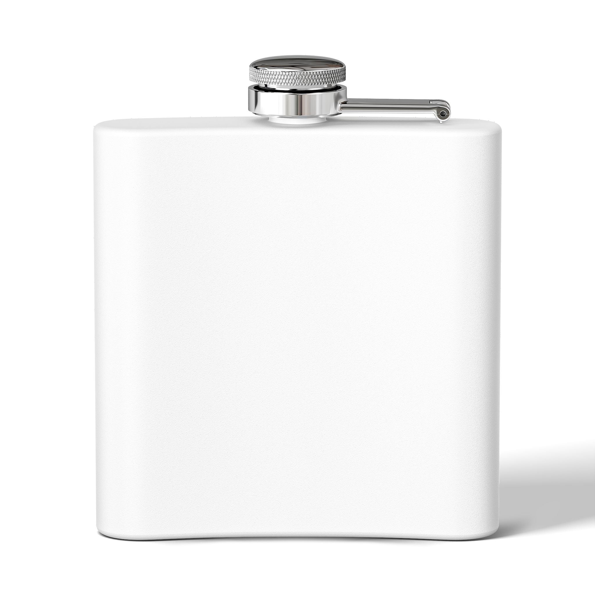 Whiskey Leaks Flask – 6oz Stainless Steel Hip Flask