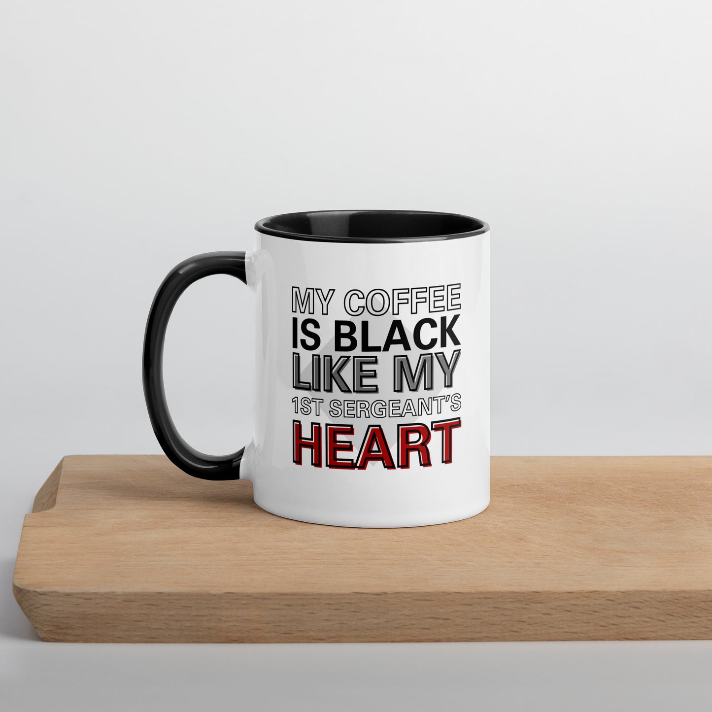 My Coffee Is Black Mug