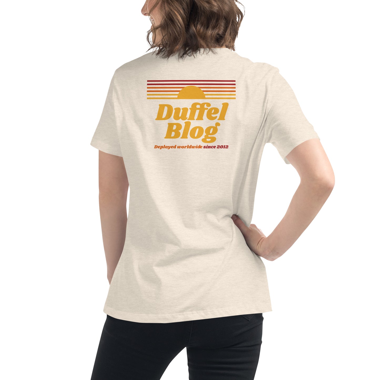 Women's Duffel Blog Retro 'Deployed' relaxed shirt