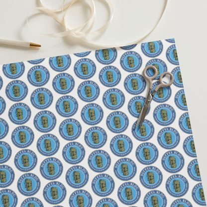 Duffel Blog wrapping paper sheets